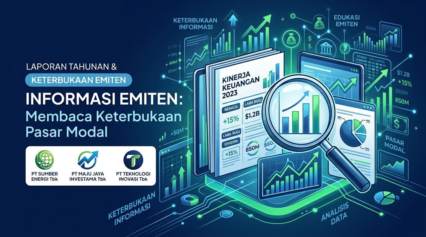 Dokumen laporan keterbukaan informasi emiten